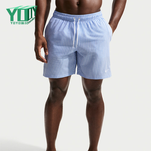 Nike/耐克正品Swim Breaker男士刺绣休闲沙滩系带短裤IQ7742-452