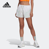 训练休闲透气女子运动短裤 smc夏季 HD9119 阿迪达斯正品 Adidas