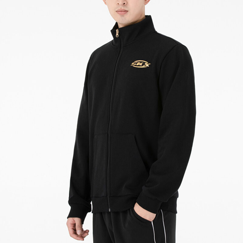 斯凯奇男子运动立领外套