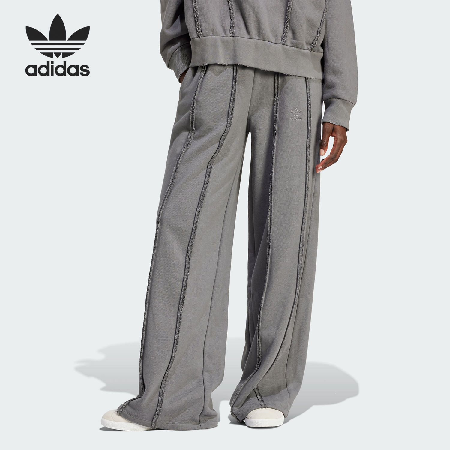 阿迪达斯正品女士运动裤