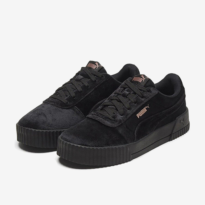 Puma/彪马正品女士天鹅绒休闲透气耐磨低帮板鞋375886-01,运动鞋new,板鞋,淘宝优惠券,粉丝福利购,淘宝优惠卷