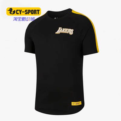 Nike/耐克正品洛杉矶湖人队COURTSIDE CE  男子运动T恤 BV9125