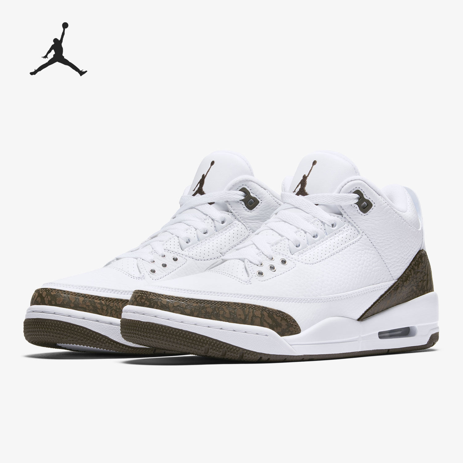 Nike/耐克正品 AIR JORDAN 3 新款男子气垫运动篮球鞋 136064-122