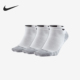 耐克正品 休闲男女同款 篮球训练运动袜三双装 Nike SX6940 100