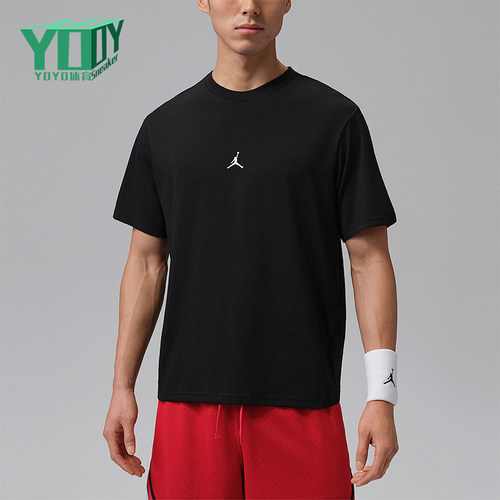 Nike/耐克正品JORDAN男士亲肤透气轻快经典休闲短袖T恤IB6758-010