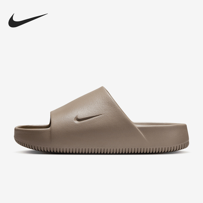 Nike/耐克正品Calm女士休闲复古回弹简约一字拖鞋DX4816-203