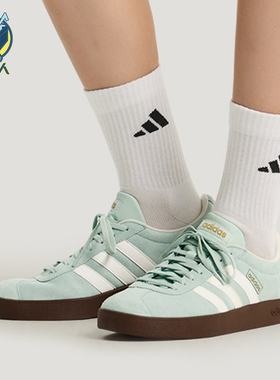 Adidas/阿迪达斯正品2026春季款男女日常低帮系带耐磨板鞋KH5552