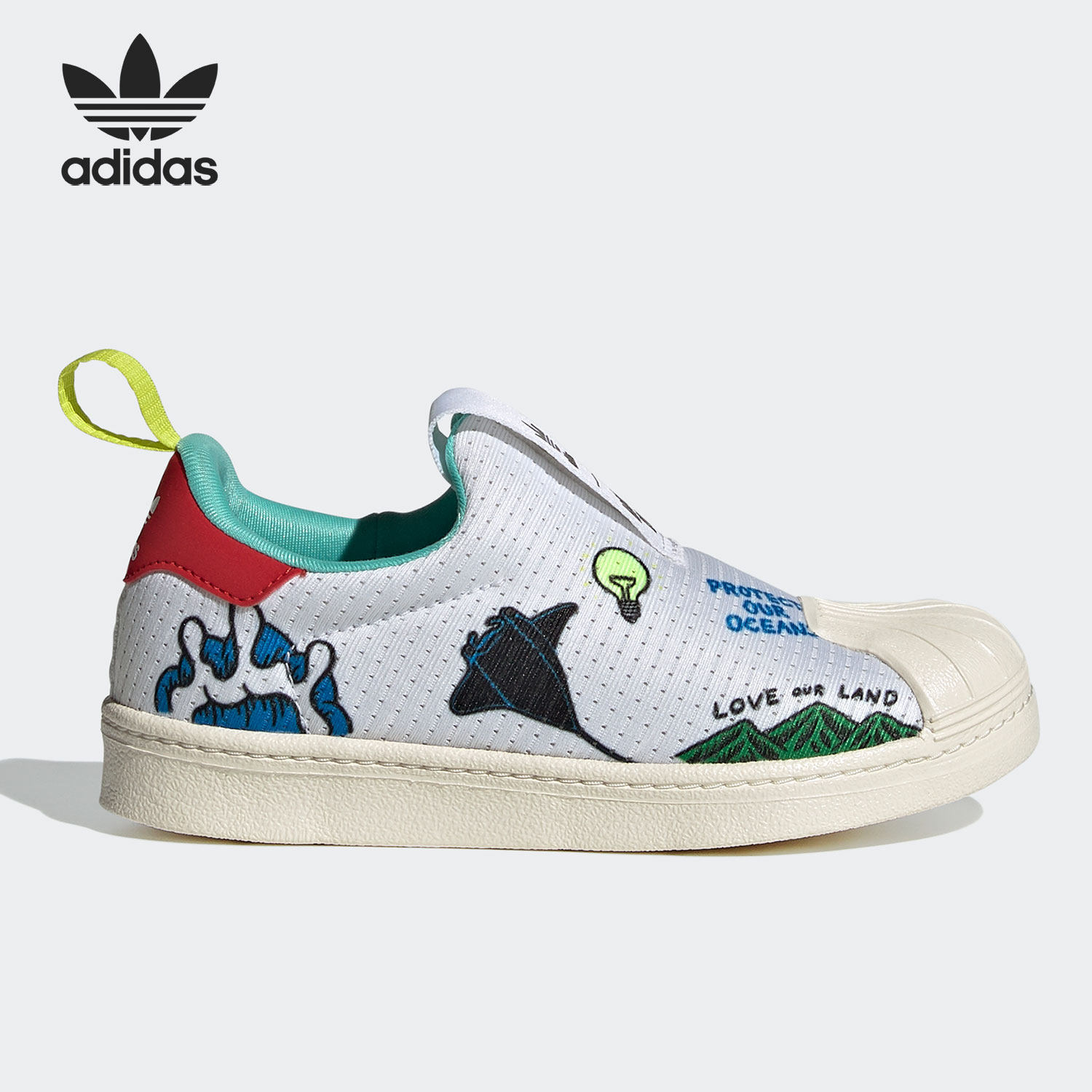 阿迪达斯2021年春季透气运动鞋