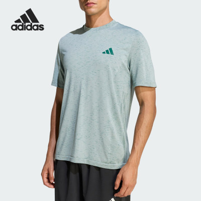 Adidas/阿迪达斯正品2026年男士休闲运动健身短袖T恤KC8145