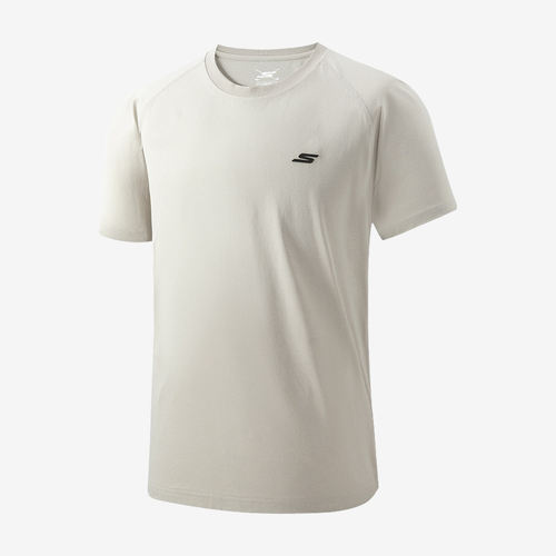 Skechers斯凯奇正品男凉感修身短袖圆领速干T恤P225M260-00XE