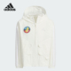 奶龙联名款 Adidas 阿迪达斯正品 小童运动连帽夹克外套JF1363
