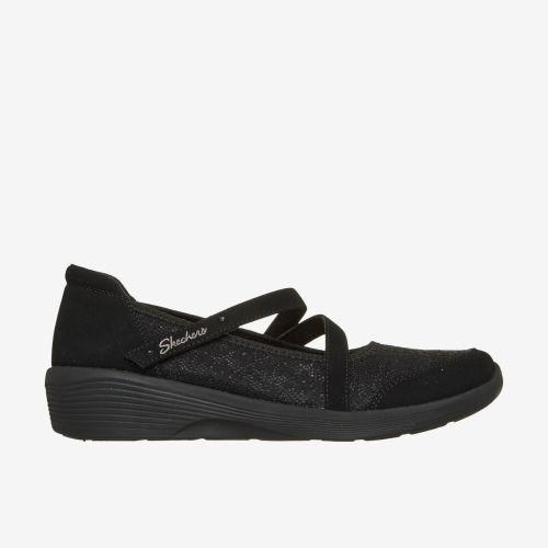 Skechers斯凯奇正品Modern Comfort女舒适耐穿玛丽珍鞋159376-BBK