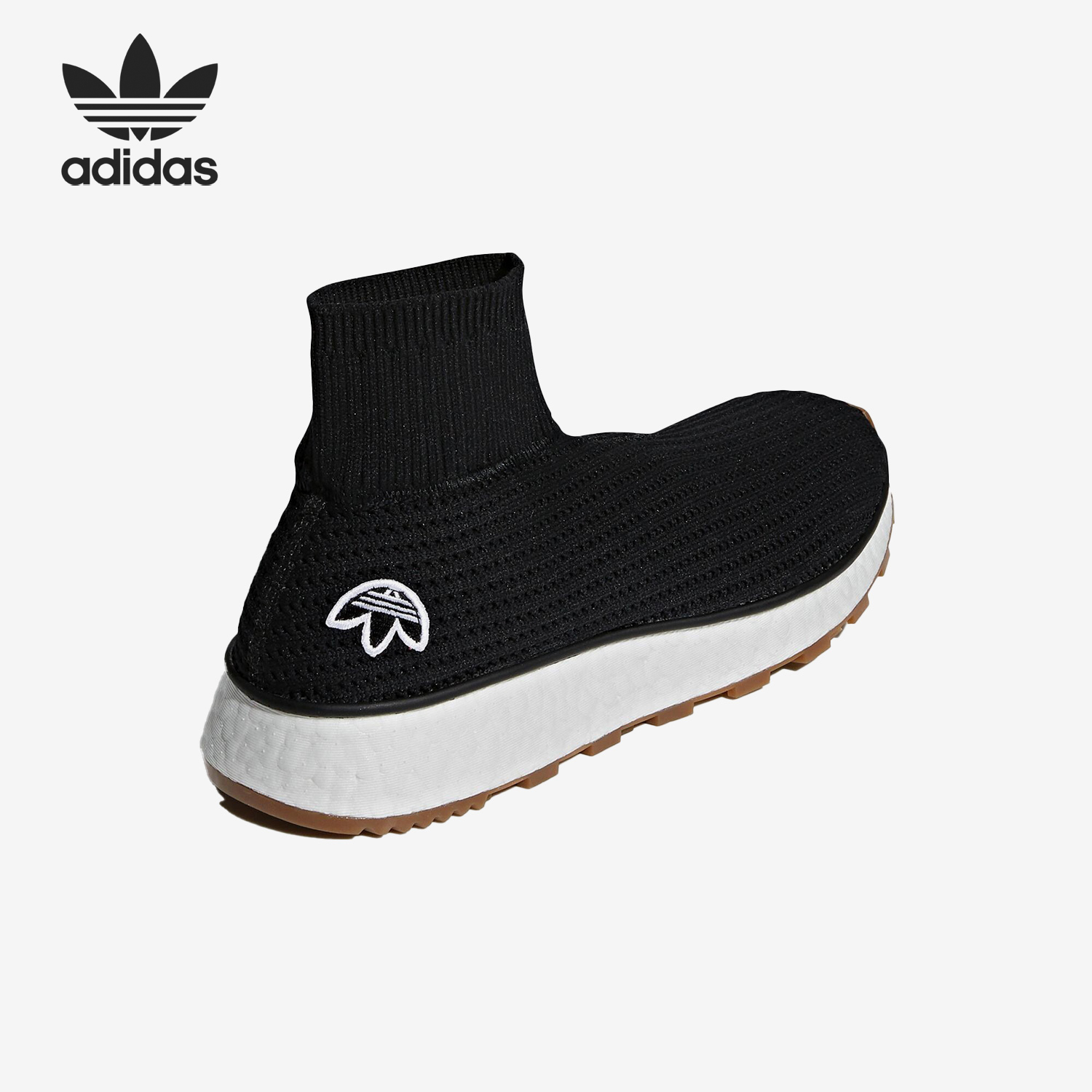 Adidas/阿迪达斯正品三叶草男女轻便耐磨高帮跑步鞋AQ1230