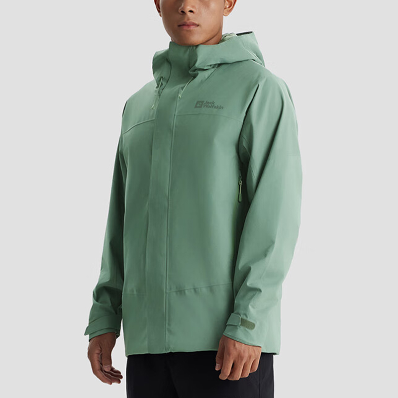 Jack wolfskin/狼爪正品新款男士拉链潮流冲锋衣5124071-4311