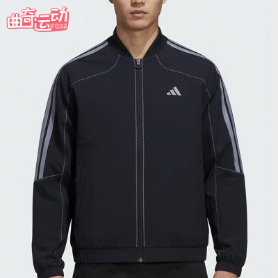 Adidas/阿迪达斯正品春季男士宽松简约经典梭织夹克外套KV5947