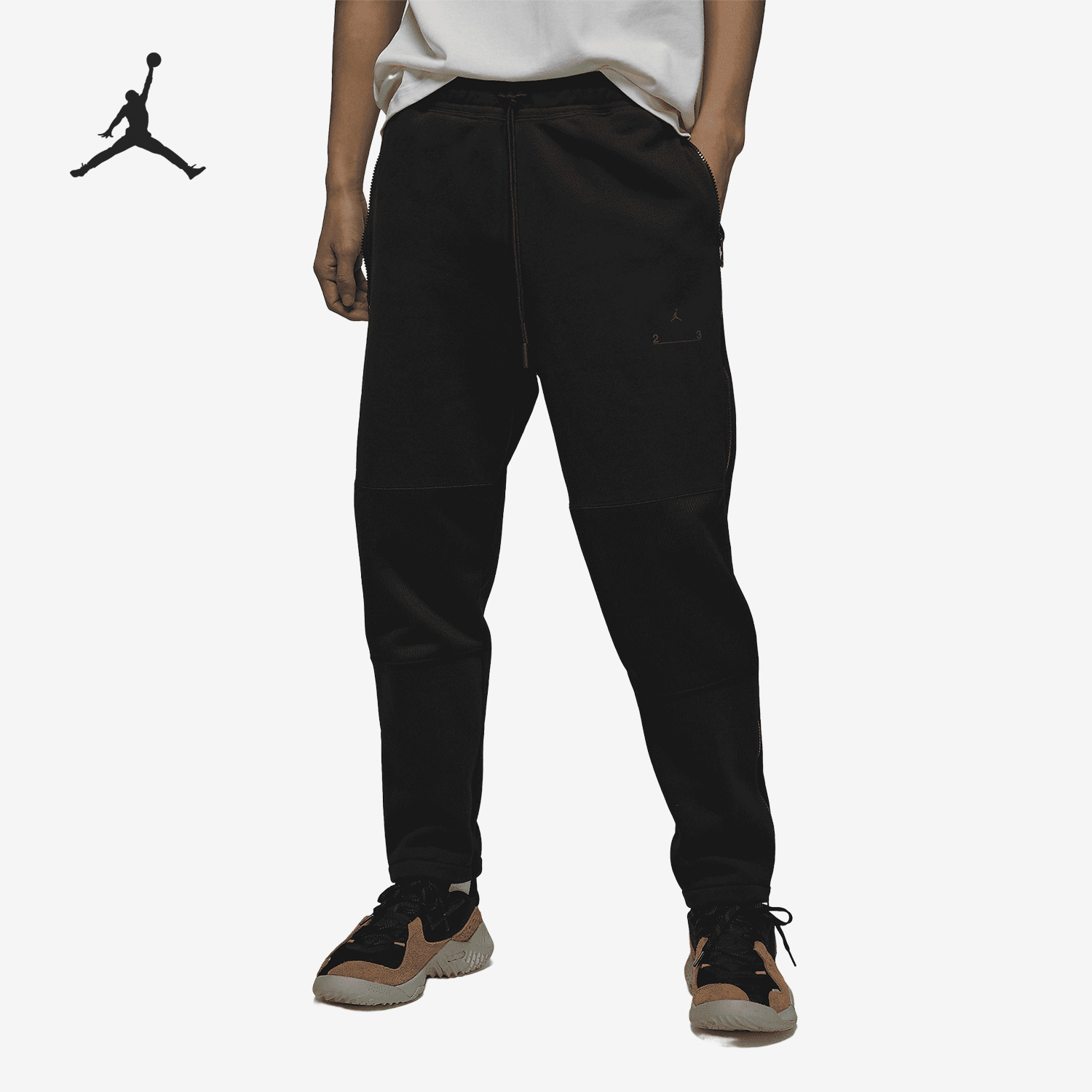 Nike/耐克正品Air Jordan男子加绒休闲运动长裤DV7688-010