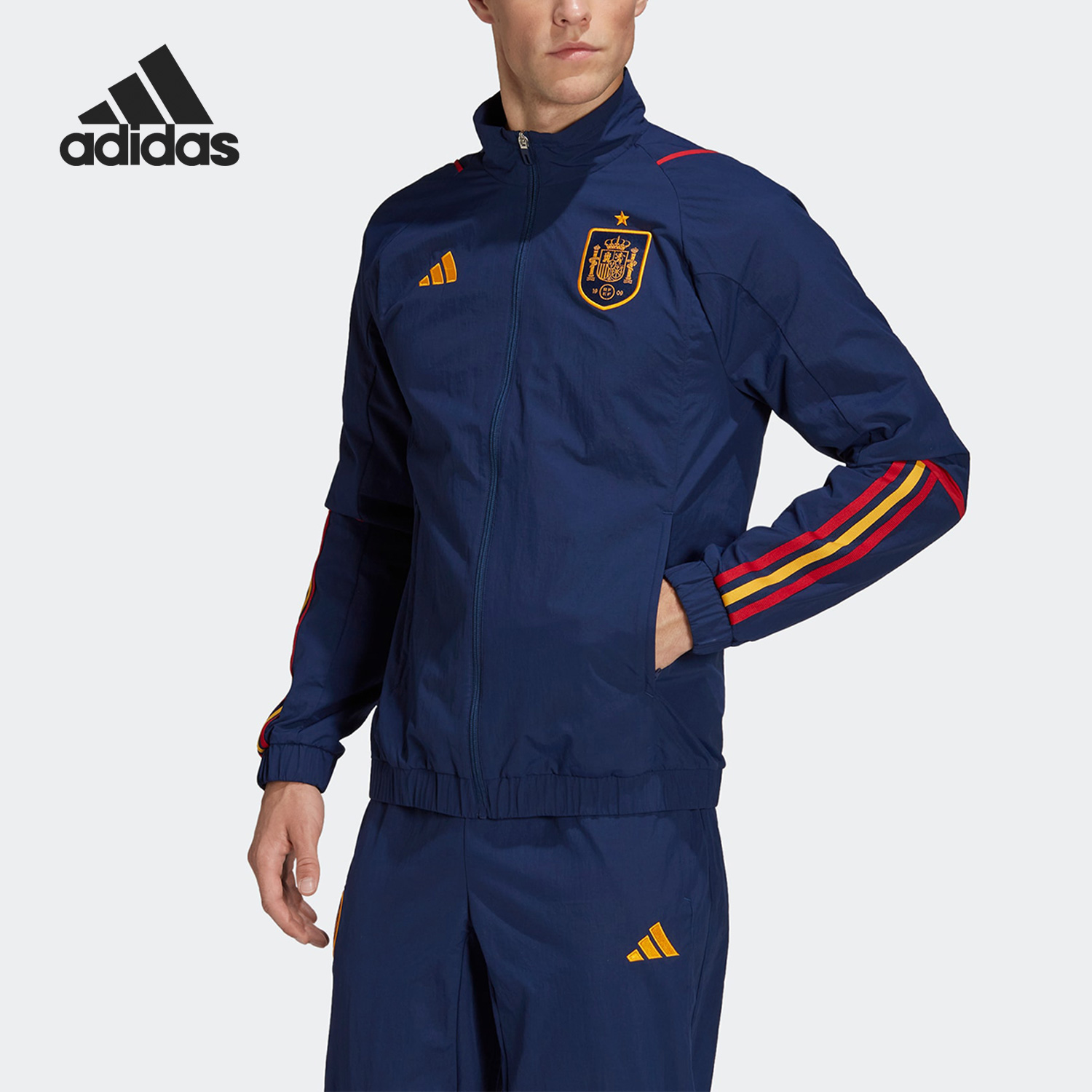 Adidas/阿迪达斯男子足球外套