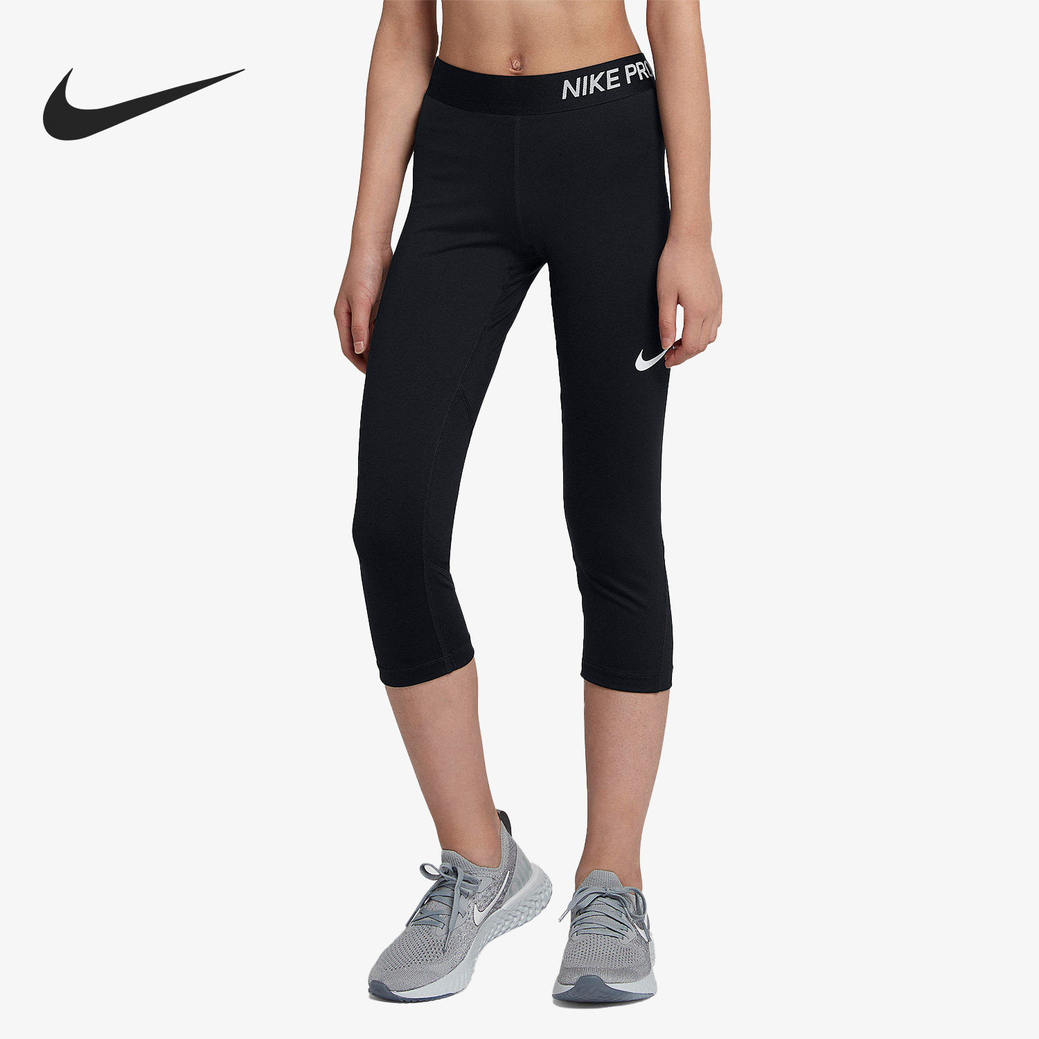 Nike/耐克正品夏季大童运动休闲时尚潮流七分裤890219-010,童装/婴儿装/亲子装,裤子,淘宝优惠券,粉丝福利购,淘宝优惠卷