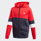 Adidas 儿童舒适运动休闲夹克外套GD6321 新款 阿迪达斯正品 当季