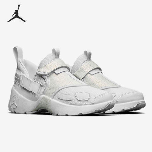 Nike耐克Jordan正品Trunner GS大童低帮运动休闲篮球鞋897997-100