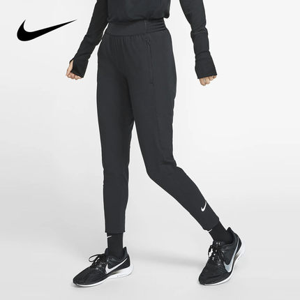 Nike/耐克正品女子系带针织时尚修身训练跑步运动长裤 BV3333