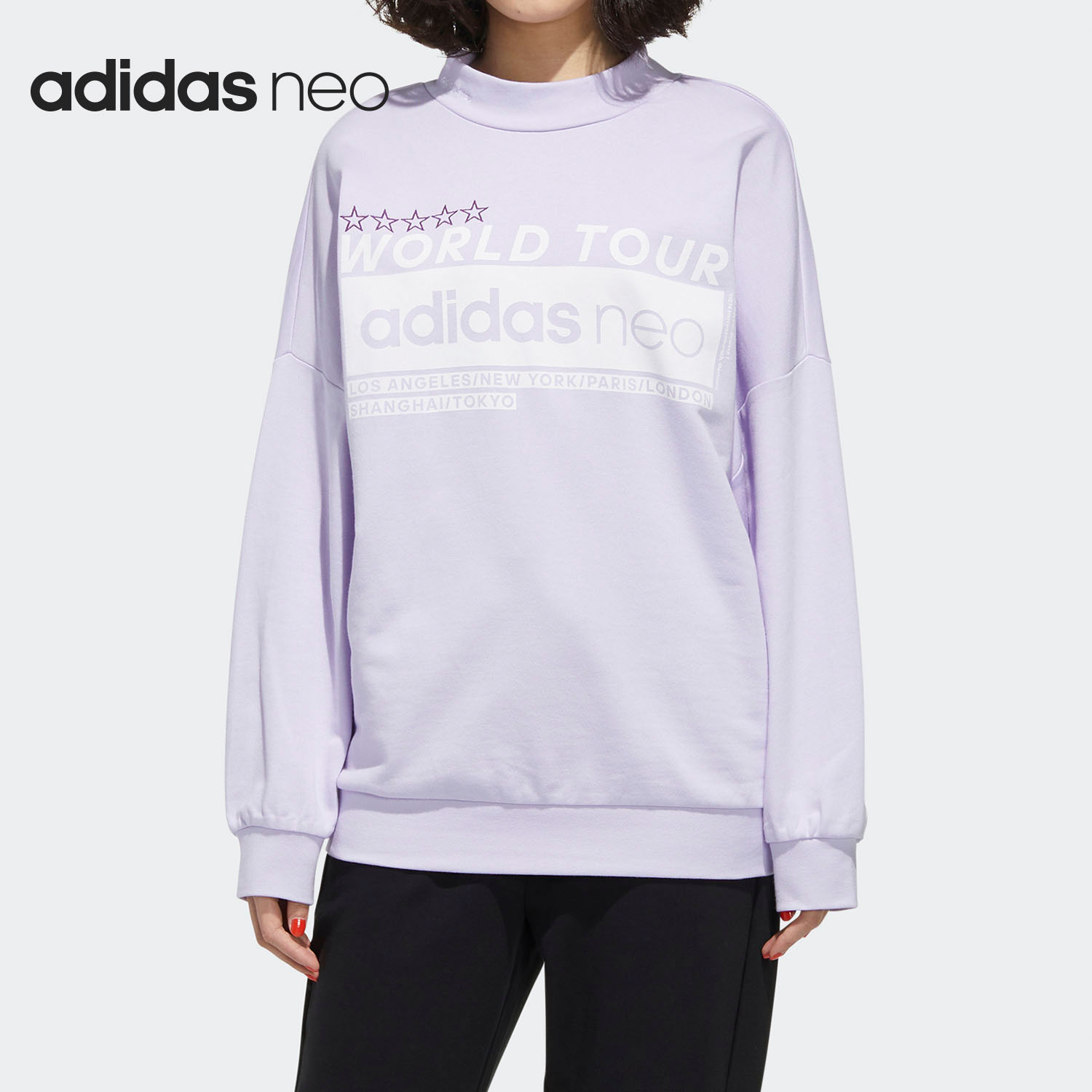 Adidas/阿迪达斯圆领休闲卫衣