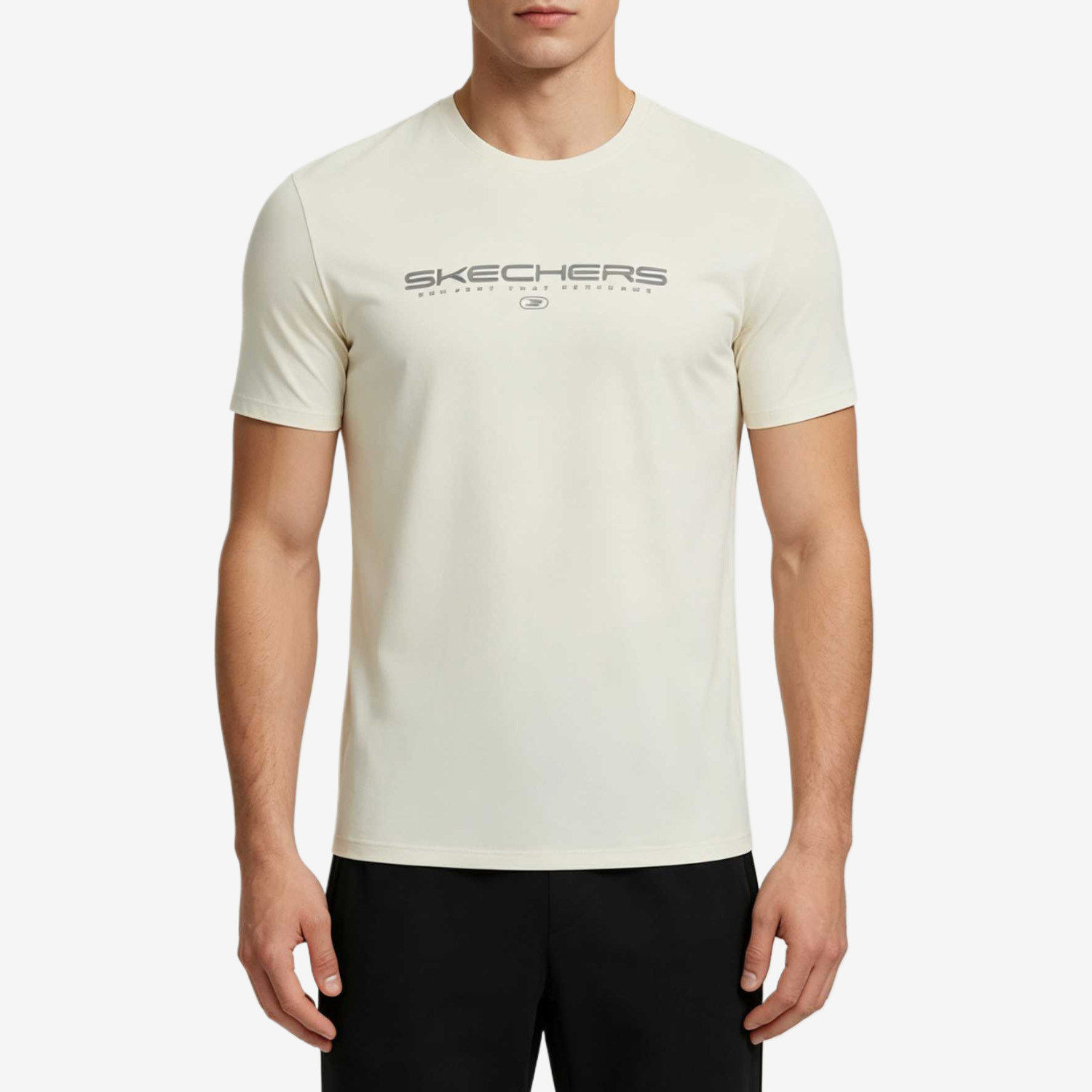 Skechers斯凯奇正品男吸汗防紫外线户外运动速干T恤P226M328-0074