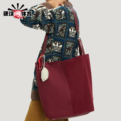 Adidas/阿迪达斯正品三叶草男女同款运动收纳便携单肩包KH0282