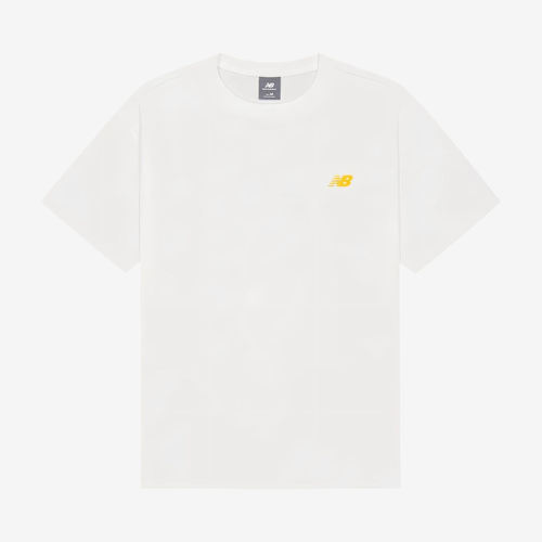 New Balance新百伦正品男休闲运动日常出行短袖T恤AMT52392-WT