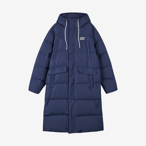 斯凯奇冬季男子运动拉链羽绒服