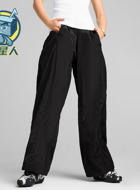 Puma/彪马正品春秋男女运动宽松简约休闲时尚经典长裤631331-01