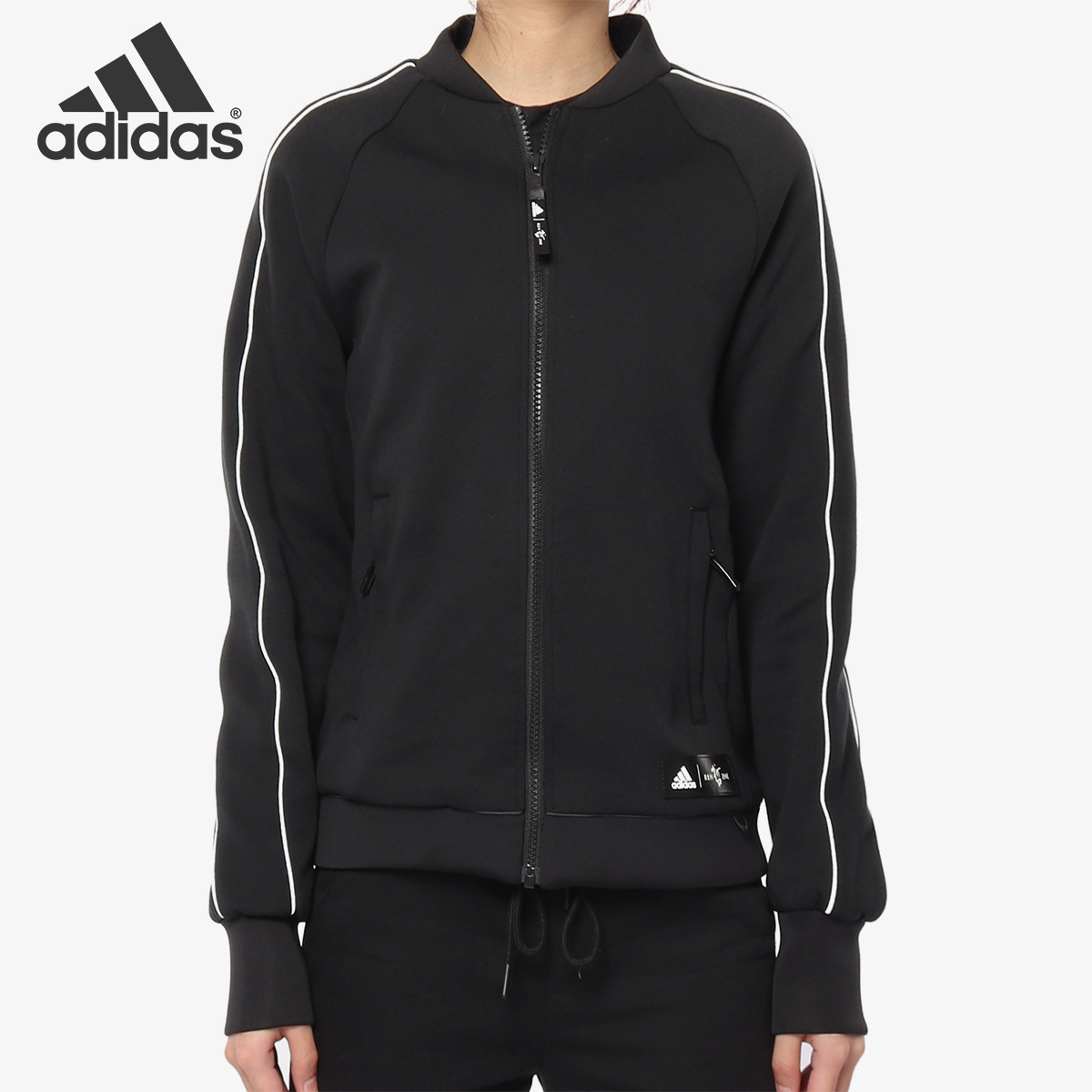 Adidas/阿迪达斯正品女装 新款运动服棒球服夹克外套 EA2095