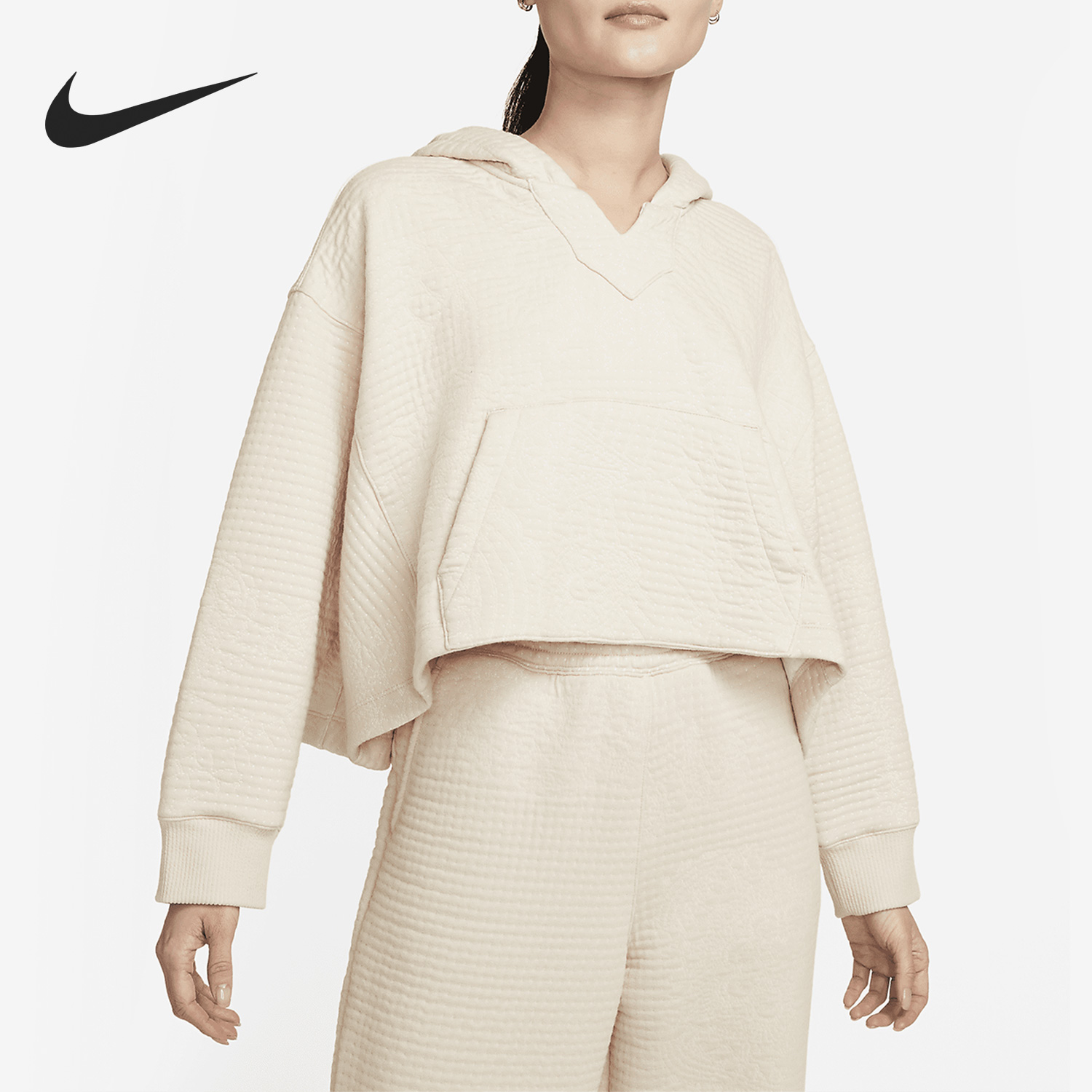 Nike/耐克正品2023新款女子运动宽松休闲连帽卫衣DV9180-126