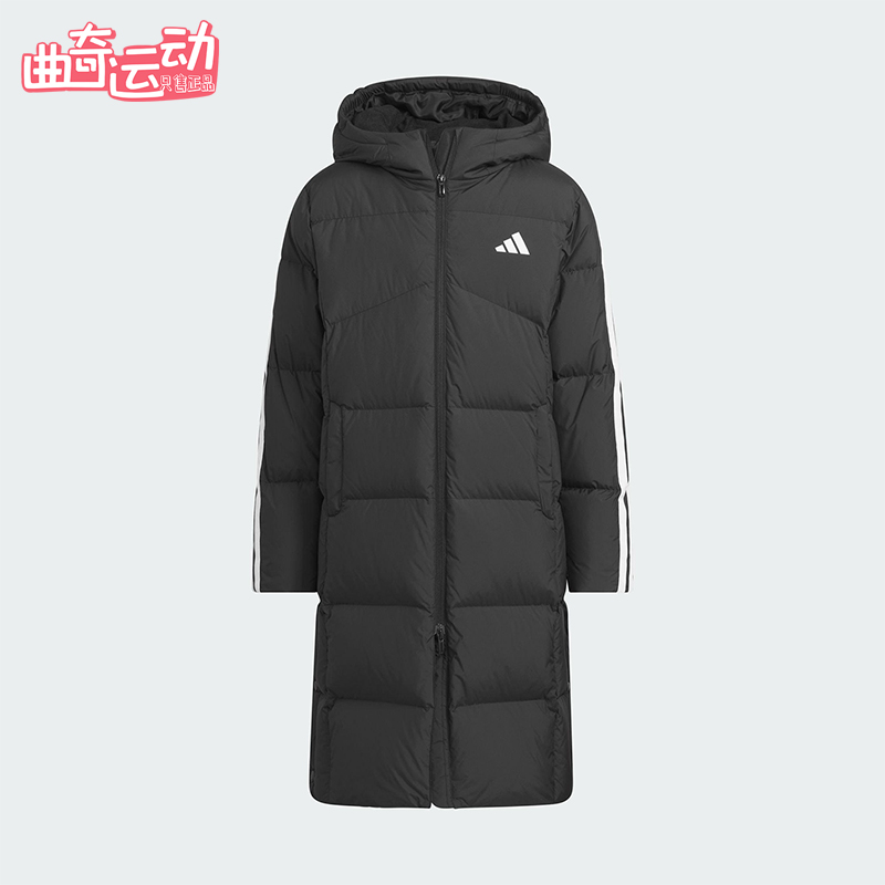 Adidas/阿迪达斯正品JK LL DOWN JKT儿童保暖长款羽绒服KB5095