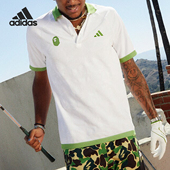 阿迪达斯正品 POLO衫 联名款 运动短袖 IQ3680 男女同款 Adidas