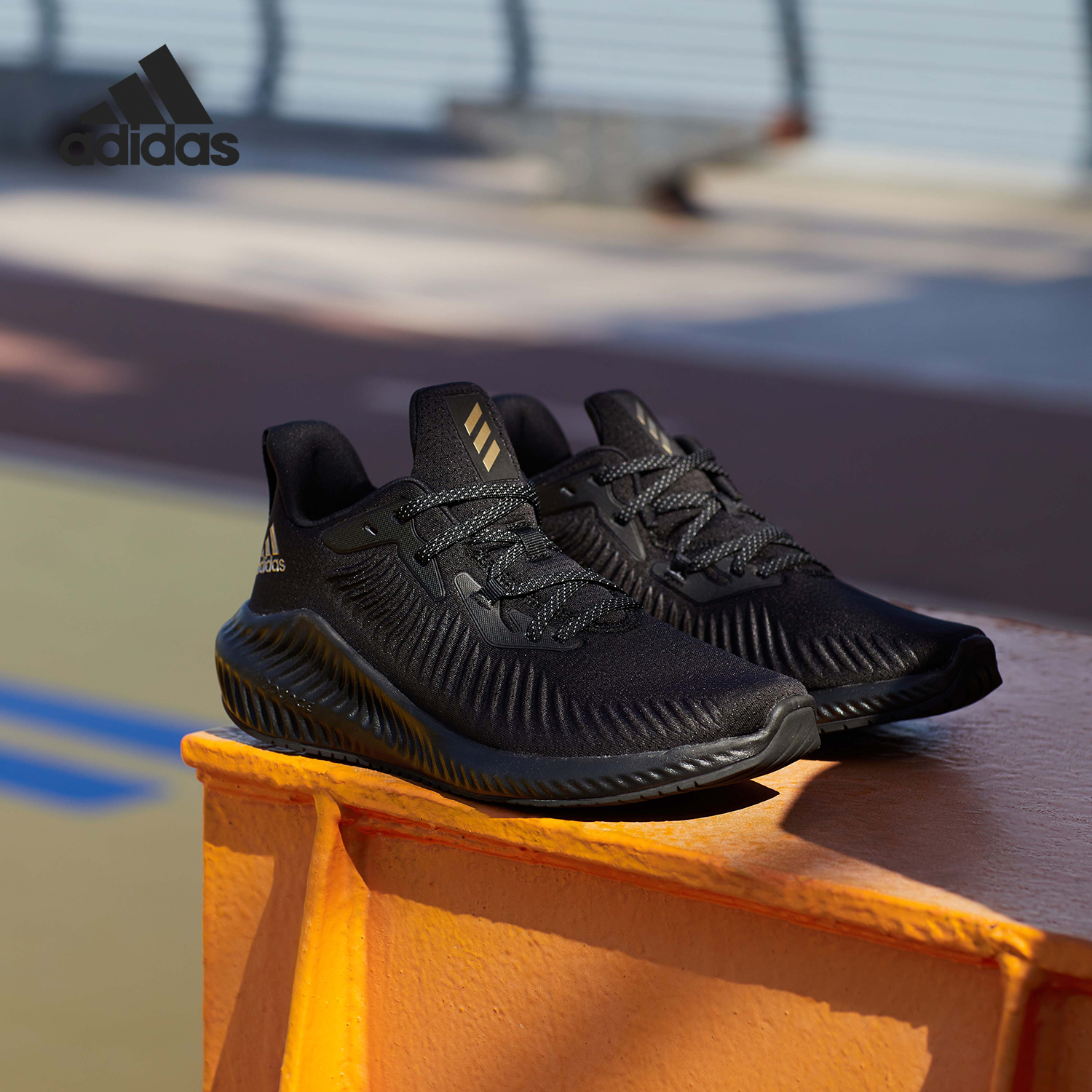 Adidas/阿迪达斯正品 alphabounce+ w 男女跑步休闲运动鞋G28571