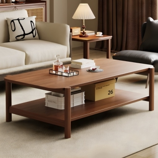 茶台小户型简易阳台泡茶桌出租屋小桌子 实木茶几客厅家用2025新款