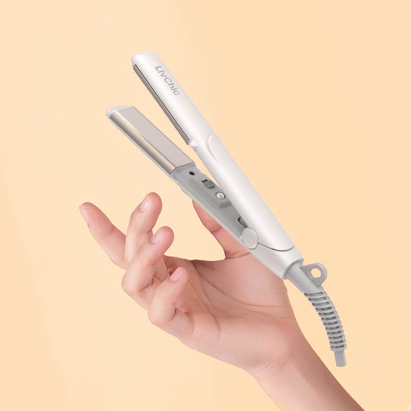 乐程式mini刘海夹板便携式直板夹迷你卷发棒直卷两用小型熨板女