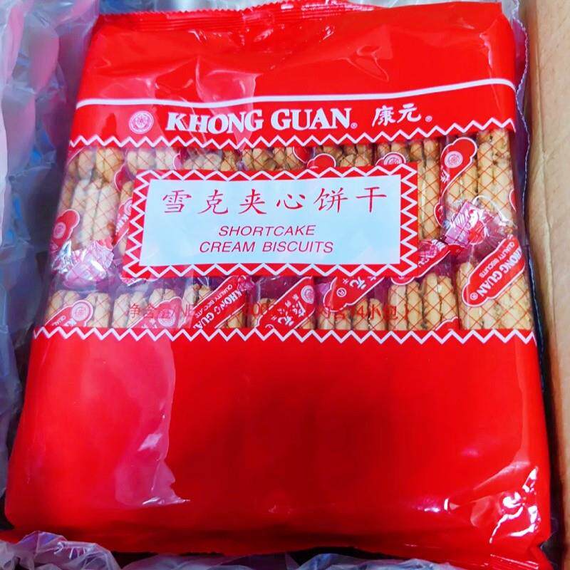 康元雪克夹心饼干独立包装零食老式怀旧饼干营养酥脆美味解馋60