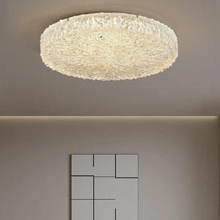 高档液态水晶树脂全光谱无频闪客饭厅卧室吸顶灯 轻奢风格 新款 意式