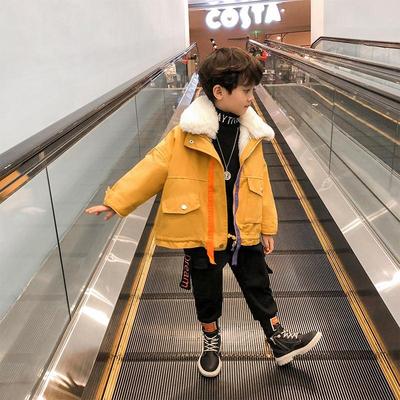 儿童可拆卸派克服男女童