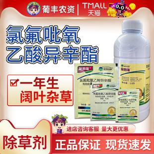 胜邦绿野施地隆氯氟吡氧乙酸异辛酯麦田玉米田阔叶杂草农药除草剂