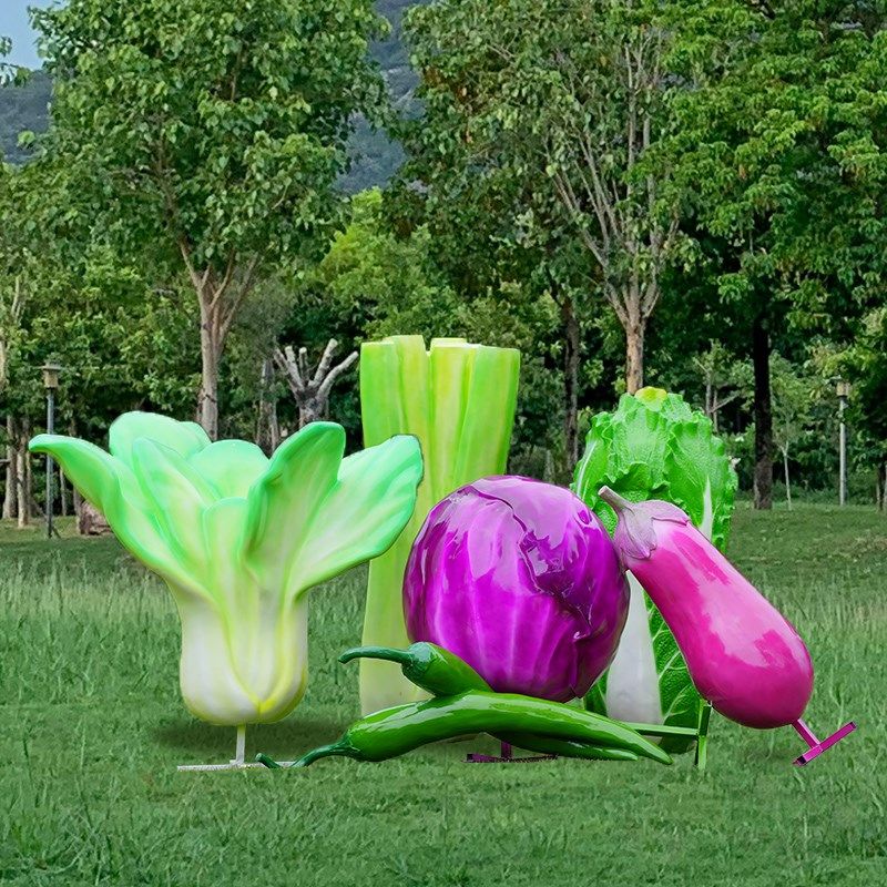 仿真蔬菜雕塑庄园农场丰收节大白菜辣椒I模型摆件户外景观装饰小,家居饰品,户外/庭院摆件,淘宝优惠券,粉丝福利购,淘宝优惠卷