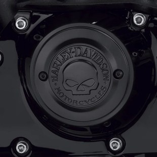 哈雷原厂X48改装暗黑骷髅离合器大盖G主链箱瓢盖883正时威利克盖