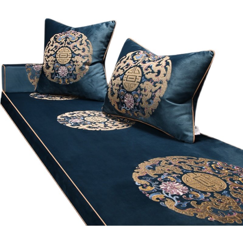 中式红木沙发坐垫实木家具座垫定做家用I客厅海绵垫可拆洗绒布布,居家布艺,沙发垫,淘宝优惠券,粉丝福利购,淘宝优惠卷