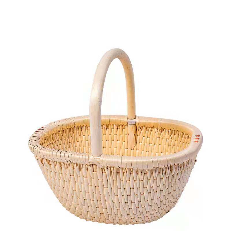 柳编手提篮e购物篮藤编收纳筐水果篮鸡蛋篮垸子手工编织柳条野餐,收纳整理,购物篮,淘宝优惠券,粉丝福利购,淘宝优惠卷