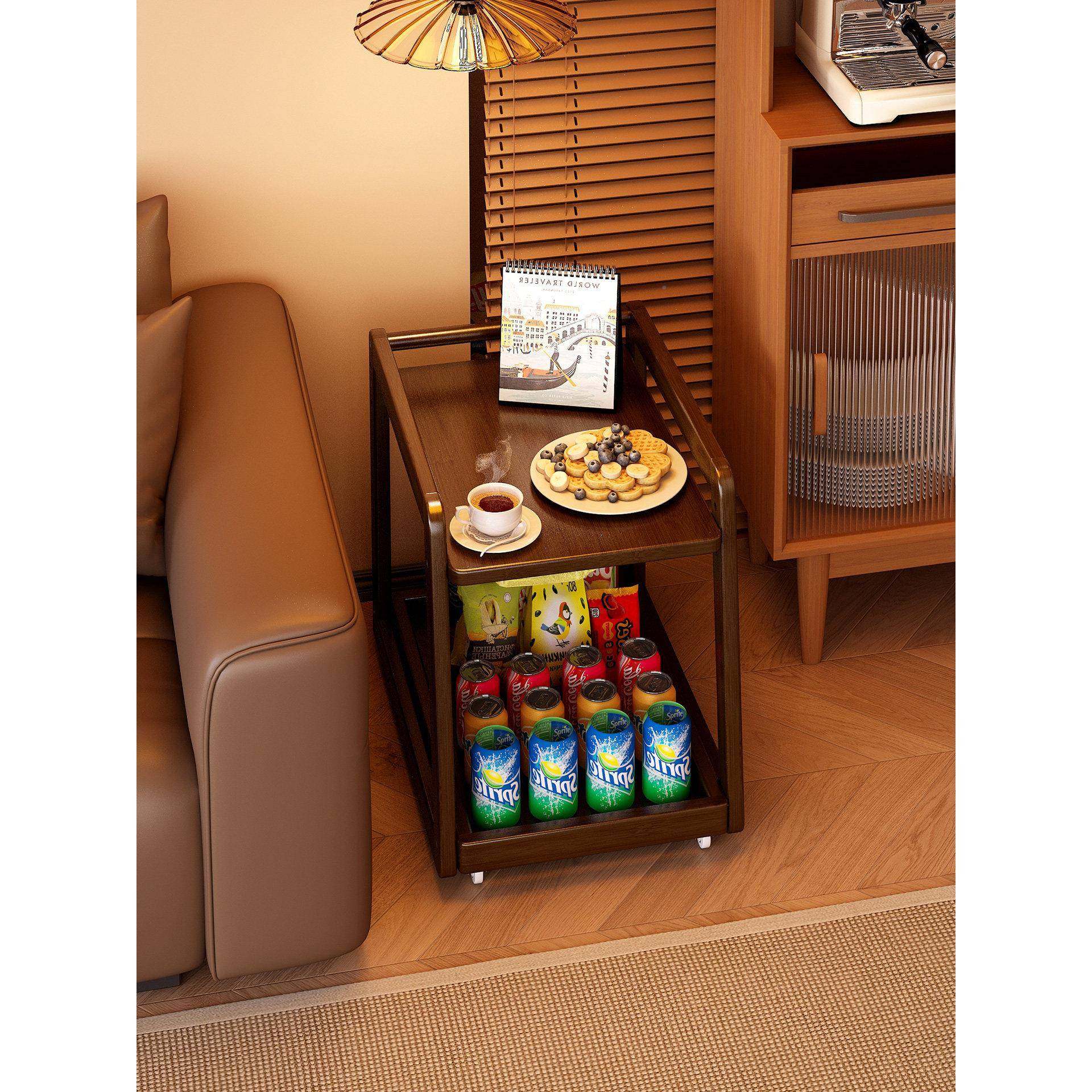 世纪中风格手推车客厅无品牌（功活动茶几小吃边桌储家物架庭沙发,住宅家具,移动边几/推车,淘宝优惠券,粉丝福利购,淘宝优惠卷