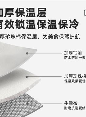 保外温包户餐温保袋手提便当包防UBI野水加厚野餐包