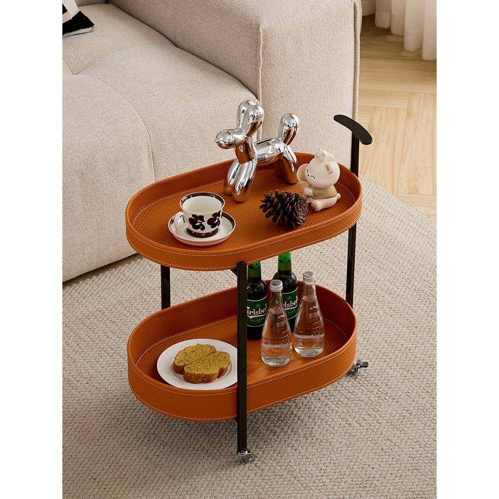 覆中古可移动马皮厅FT-053小推车客沙发茶边几柜床头食鞍置物零架,住宅家具,移动边几/推车,淘宝优惠券,粉丝福利购,淘宝优惠卷