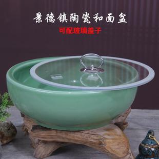 景德镇陶瓷和面盆家用加厚加深水煮鱼酸菜鱼碗加大号汤碗厨房洗菜